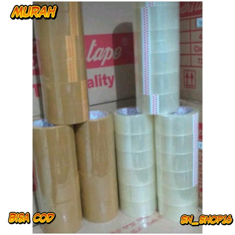 

Lakban BODHITAPE/NAWATAPE 45mm murah kualitas bagus 2 inch panjang 90 yard