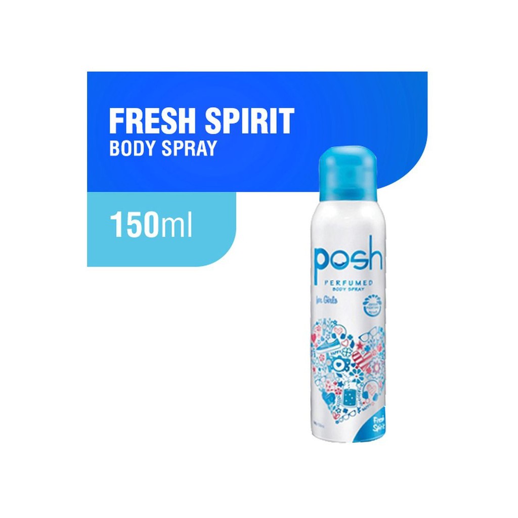 POSH Perfumed Body Spray 150ml BPOM ORIGINAL / Minyak Wangi Parfum Parfume by AILIN