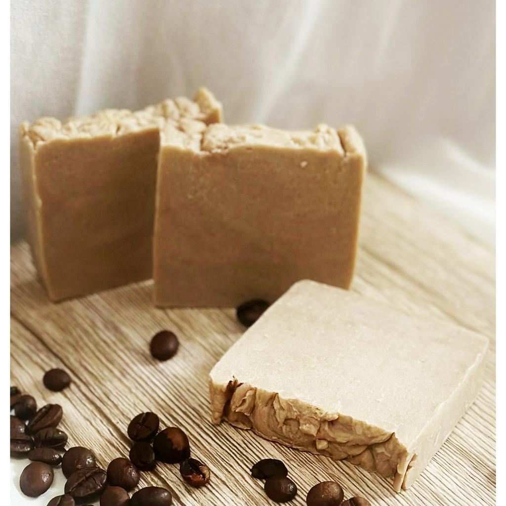 Sabun Natural Herbal Coffee Sabun Natural Coffee Scrub premium Soap / sabun kopi menyamarkan bekas luka