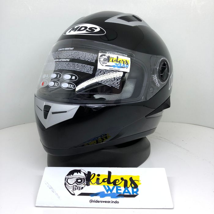 MDS - Provent Black - Double Visor +helmet+helm+Full Face