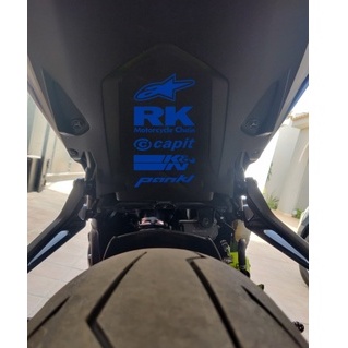 Stiker Reflektif Motif RK Sponsor Untuk Dekorasi Motor YAMAHA