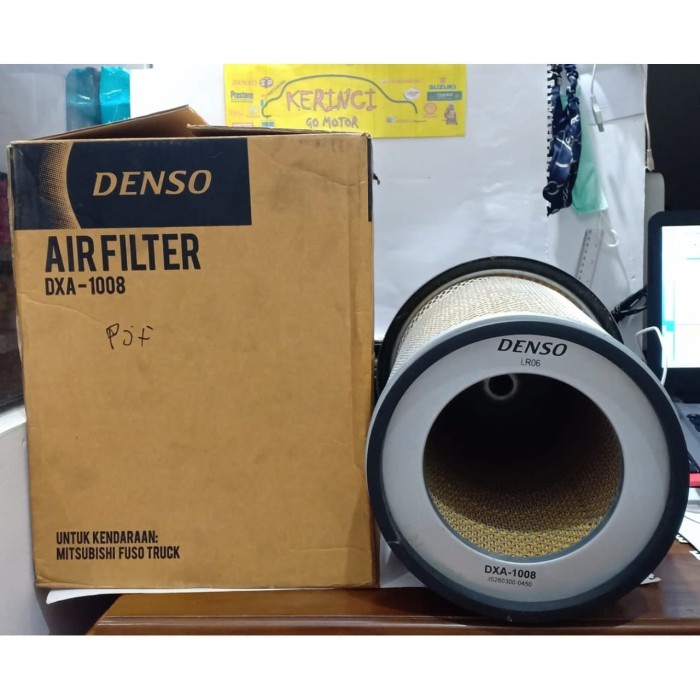 FILTER UDARA DENSO DXA-1008 MITSUBISHI FUSO TRUCK 190PS FK315