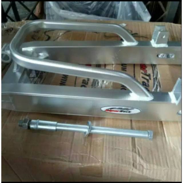 Supertrack rx king - sasis supertrack rx king lengkap dengan as belakang