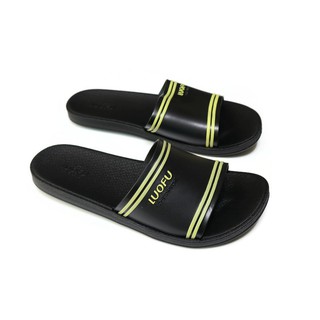  Sandal karet luofu  laki 6169 simple slide Shopee Indonesia