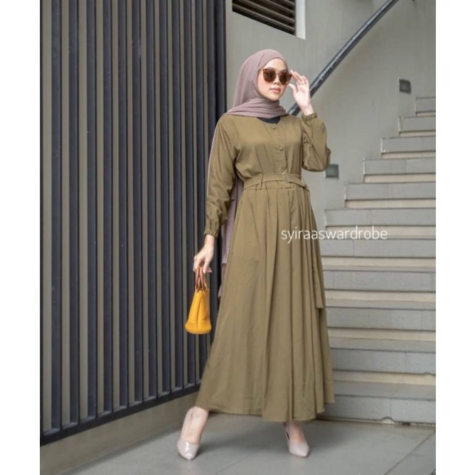 Gamis Elsa - Gamis Remaja - Gamis Terbaru2023 baju Lebaran-Dress wanita