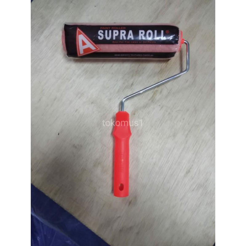 KUAS ROL ROLL CAT TEMBOK BULU BUSA 9&quot; INCH-SUPRA