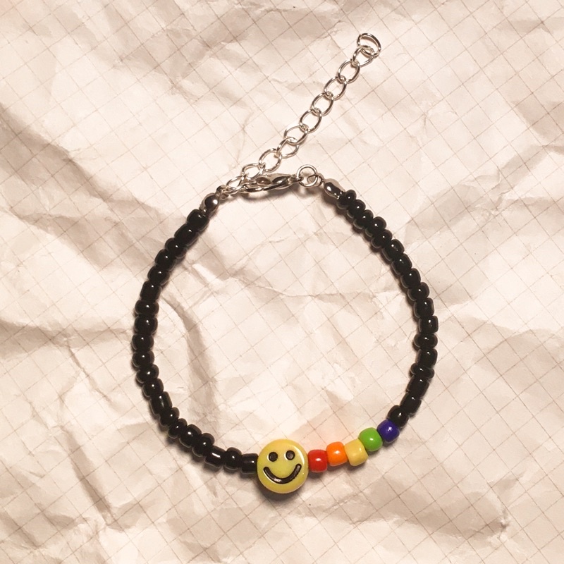 Mino Beads Bracelet / Gelang Manik Smiley Mino Winner