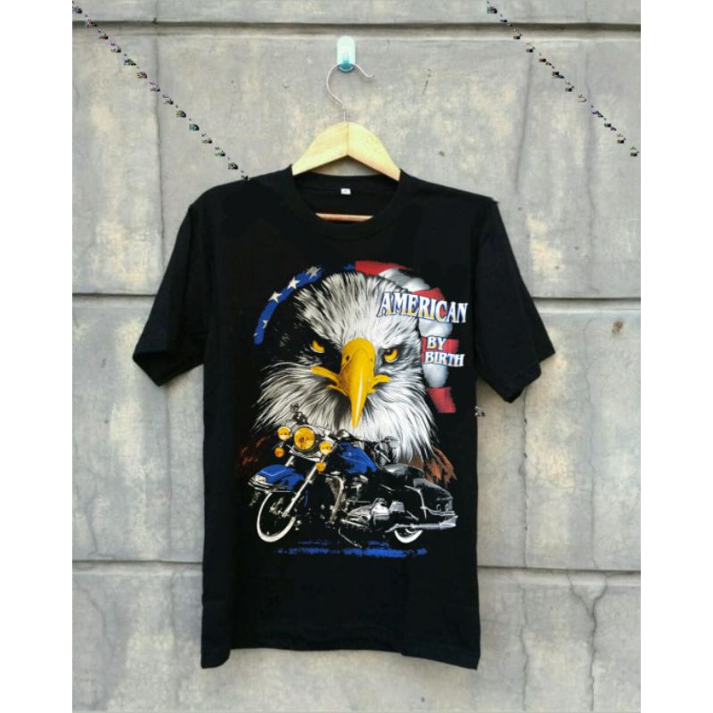 Kaos Distro Elang amerika / kaos Elang amerika / kaos Amerika / kaos elang / kaos gambar elang