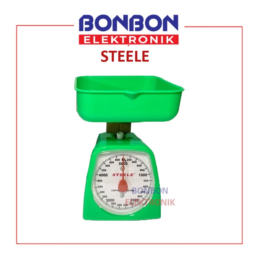 STEELE Timbangan Dapur 5KG TM-05 / KITCHEN SCALE