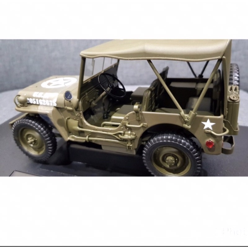 Diecast Welly Nex Skala 1:18 Jeep Willys MB 1941