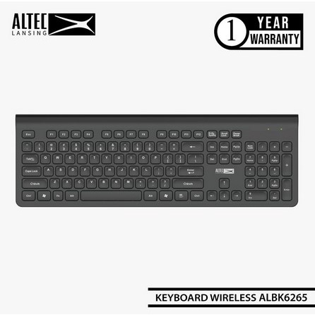 ITSTORE Altec Lansing Keyboard Wireless ALBK6265 ALBK 6265 ALBK-6265 free baterai