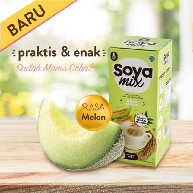 Soyamix zoyamix soya oat pelancar asi booster mamabear free packing dus