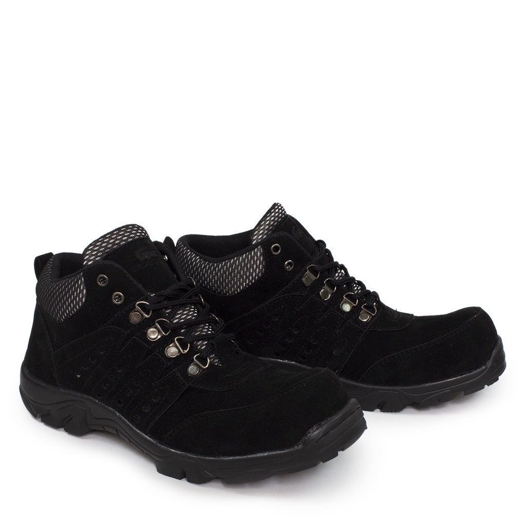 SEPATU SAFETY PRIA OUTDOOR TRACKING, HIKING KERJA LAPANGAN CROCODILE LARMAN LOWW SKYWAY ORIGINAL