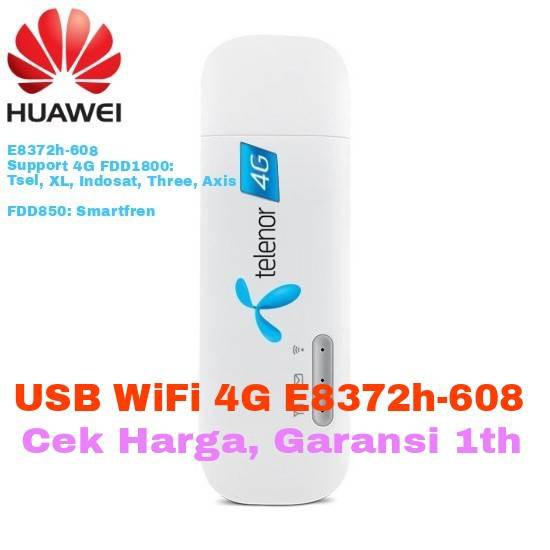 HUAWEI WINGLE E8372 4G LTE WIFI 150MBPS TERLARIS
