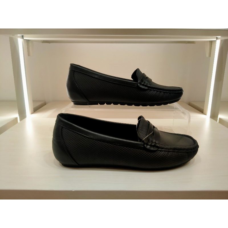 sepatu wedges bata comfit hitam
