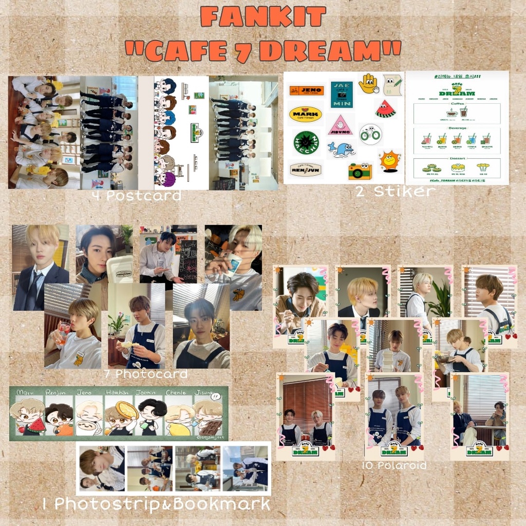FANKIT CAFE 7 DREAM NCT DREAM