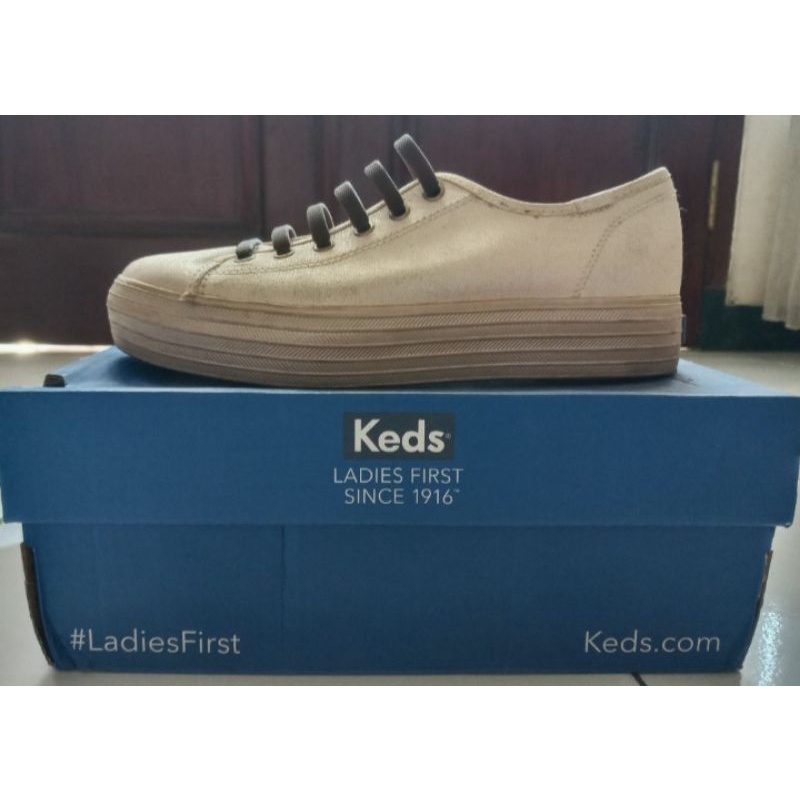 Keds Triple Kick Shimmering Gold