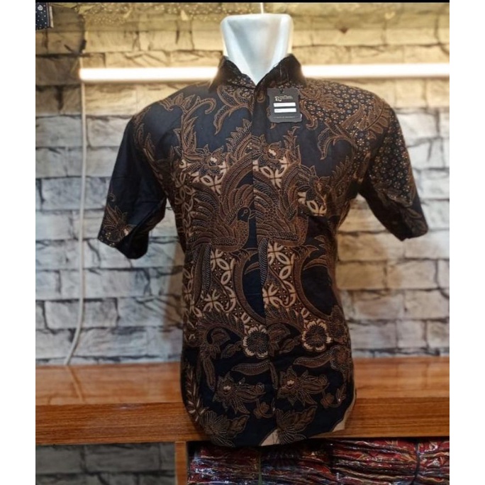 Baju Batik Pria Katun Premium Pendek and Panjang Seragam Motif Terbaru size M L XL XXL