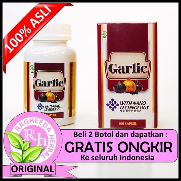 WALATRA BLACK GARLIC KAPSUL 100% BAWANG PUTIH HITAM LANANG TUNGGAL