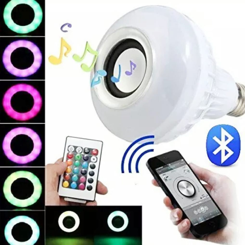 Jual Lampu Magic Bohlam Musik Rgb Speaker Bluetooth In Lampu Speaker