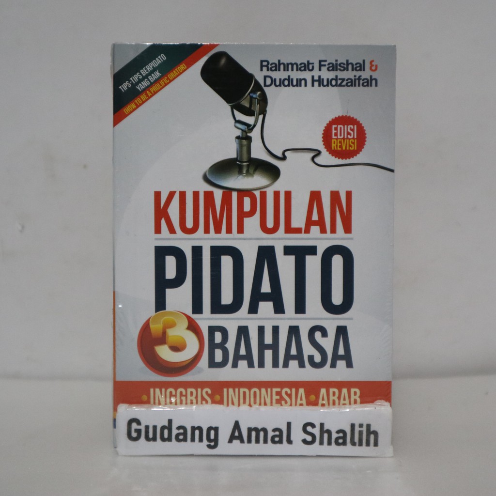 Kumpulan Pidato 3 Bahasa Inggris Indonesia Arab Pustaka Arafah Shopee Indonesia