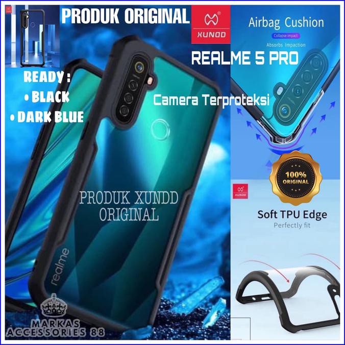 REALME 5 PRO HARD CASE XUNDD ORIGINAL SOFT SILICONE BENING COVER OPPO