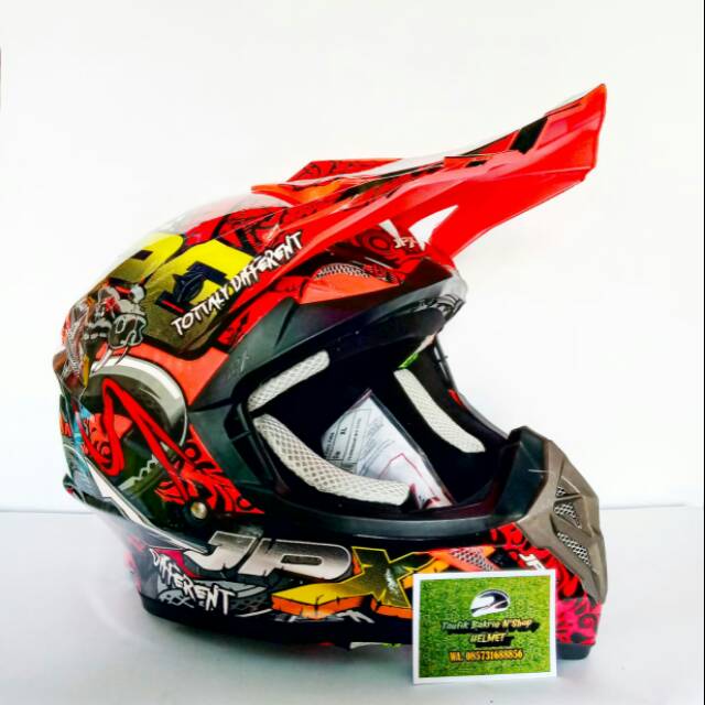 HELM JPX CROSS X16 RED