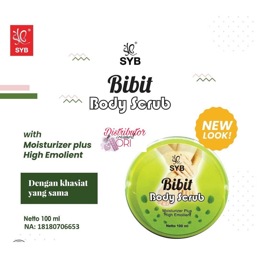 Handbody / Body Scrub Bibit Pemutih SYB