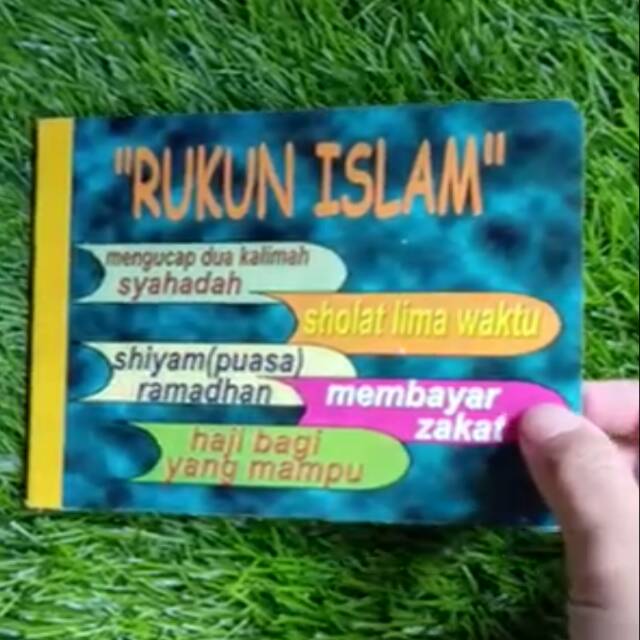 BOARD BOOK ANAK RUKUN ISLAM BOARD BOOK ANAK MURAH