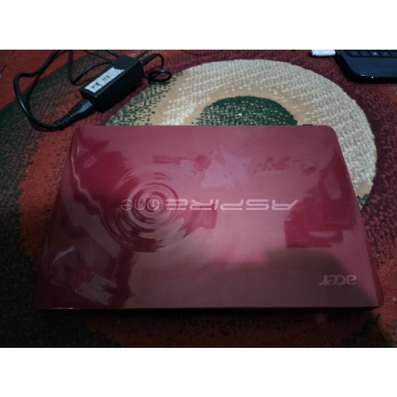 Laptop Notebook Netbook Bekas Murah Bergaransi Acer Aspire One 722 Siap Pakai