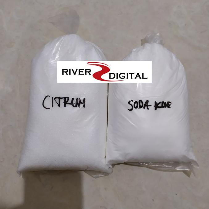 

Racikan Bahan Co2 DIY Cisod 2KG / Citrun Baking Soda Kue / Citric Acid