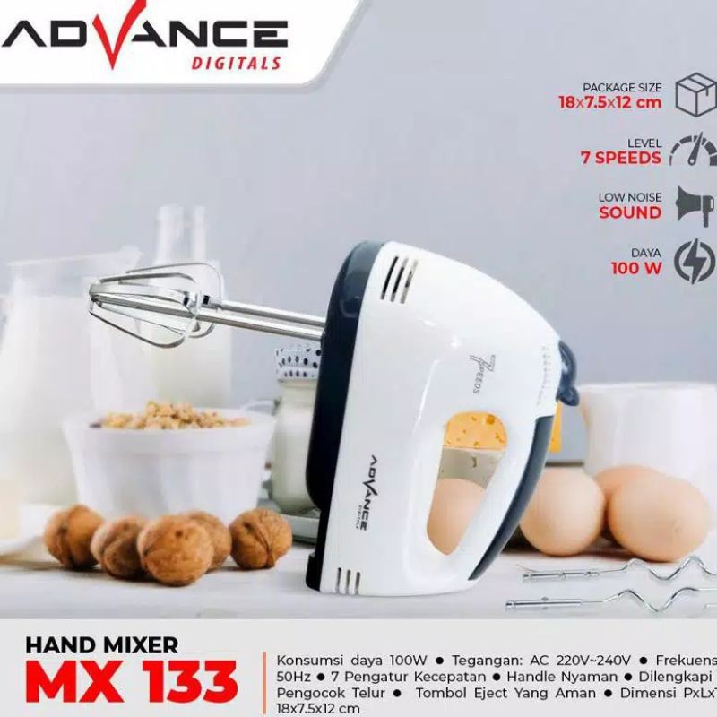 Mixer Advance MX-133 Garansi Resmi