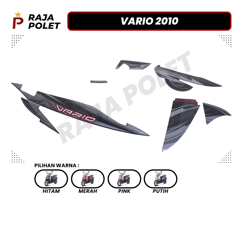 STRIPING STIKER MOTOR VARIO 2010 (1SET) [Raja Polet]