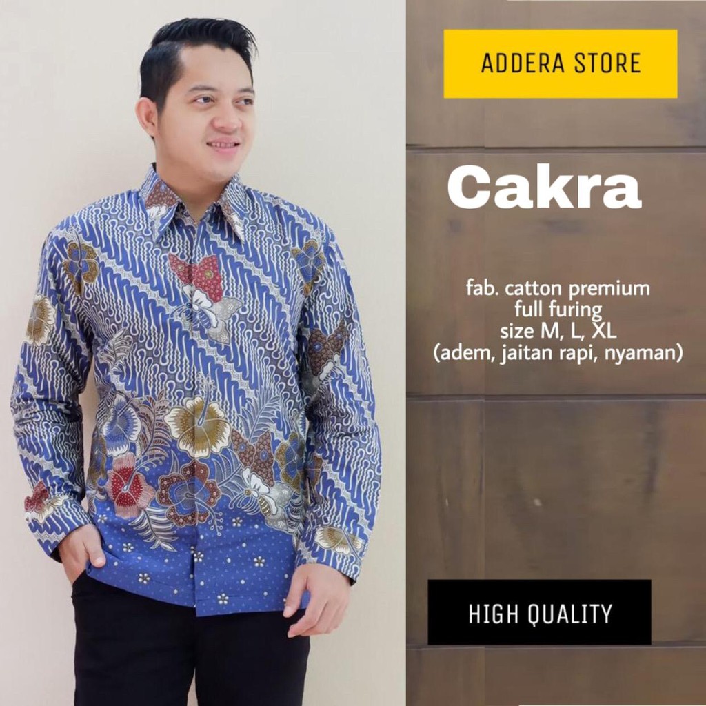 kemeja batik(cakra)