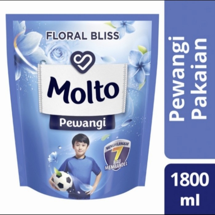 Molto Floral Bliss 1800ML 1.8L Pelembut Pewangi Pelicin Pakaian