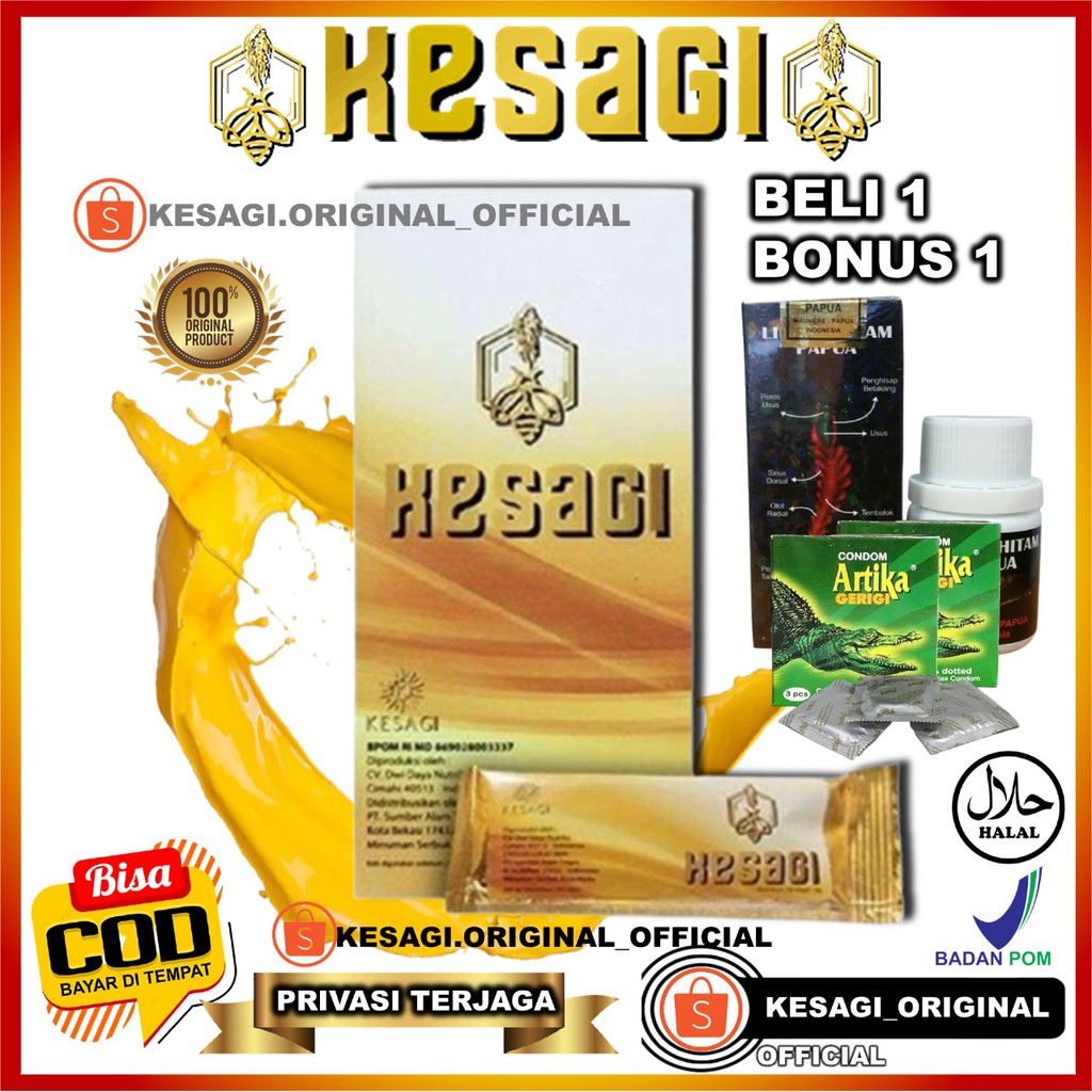 KESAGI 100% Asli MADU obat KUAT PRIA TAHAN LAMA OBAT EJAKULASI DINI KUAT TAHAN LAMA SEX PRIA Herbal 