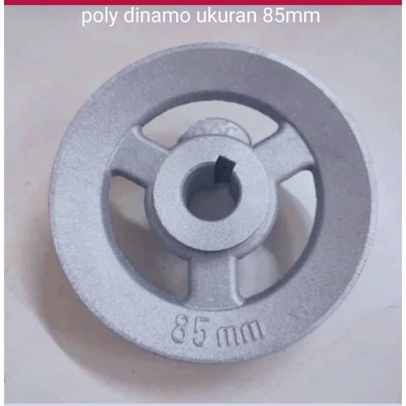 Poly-Poli-Pulley 85mm dinamo mesin jahit besar