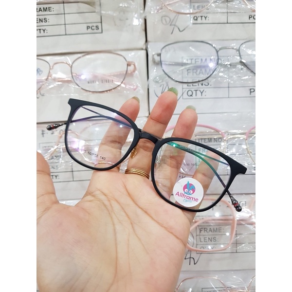 kacamata petak ringan AB7873 lensa anti radiasi blueray photocromic dll