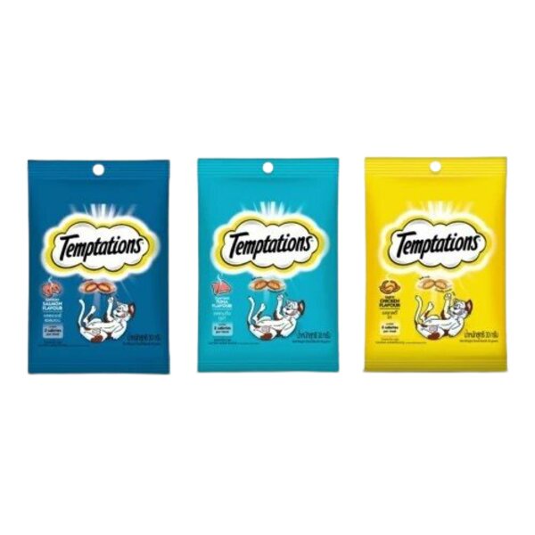 Temptations Cat 30gr Snack Kucing Makanan Cemilan Camilan Temptation