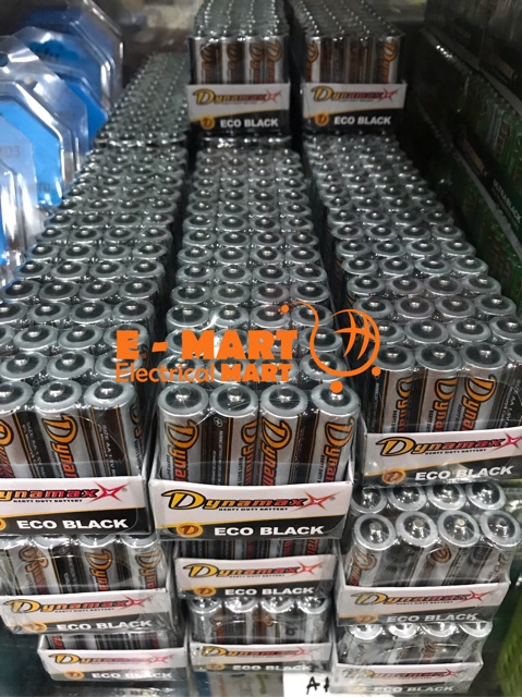 Baterai AA Dynamax ECO Black GREEN 1.5v kualitas SNI GROSIR / Battery AA / Baterai Jam Dinding