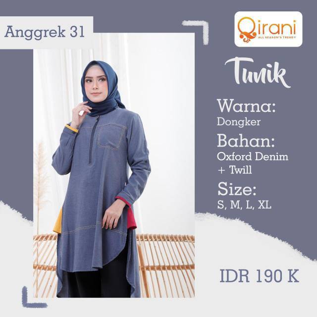 Tunik qirani anggrek 31