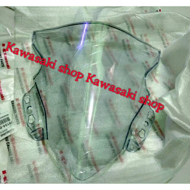 Winshield winsil visor ninja rr mono z250sl original kawasaki