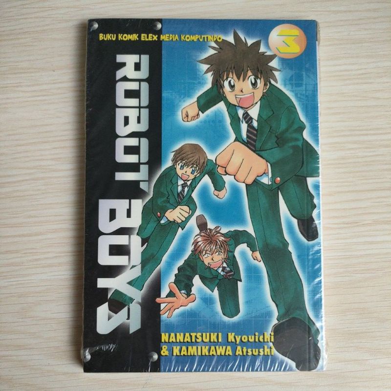 komik robot boys vol 1,2,3