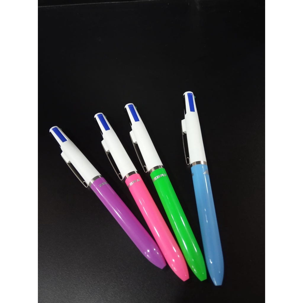 

BOLPOIN 4 WARNA /PULPEN/ZEBRA