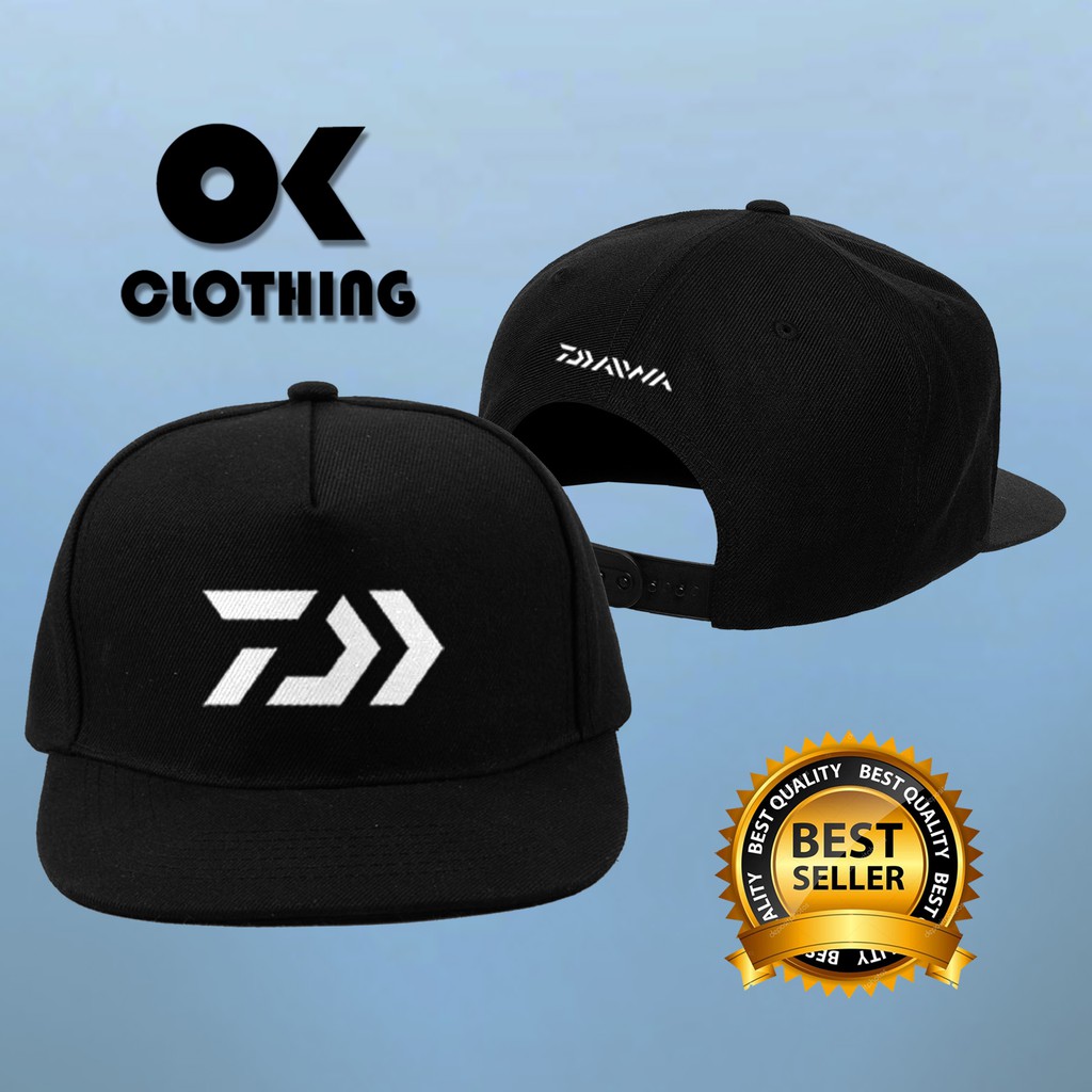 Topi Snapback Mancing Daiwa keren