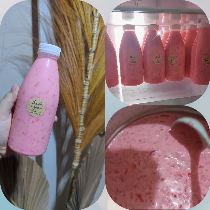 

Jelly milk drink pink Jelly susu viral
