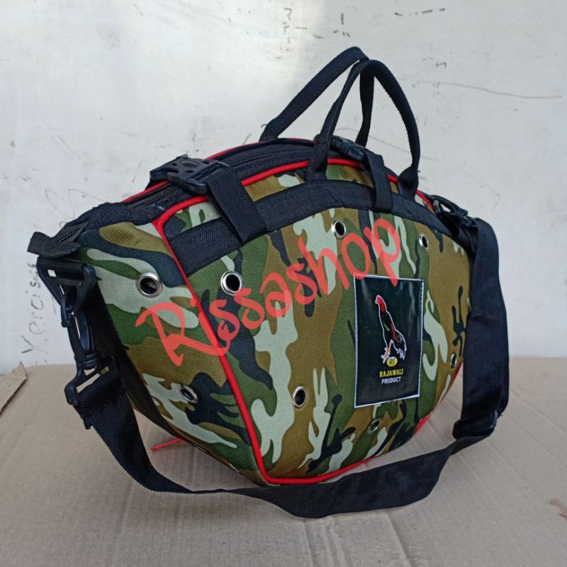 Tas Angkut Ayam Jago Bangkok Loreng Super