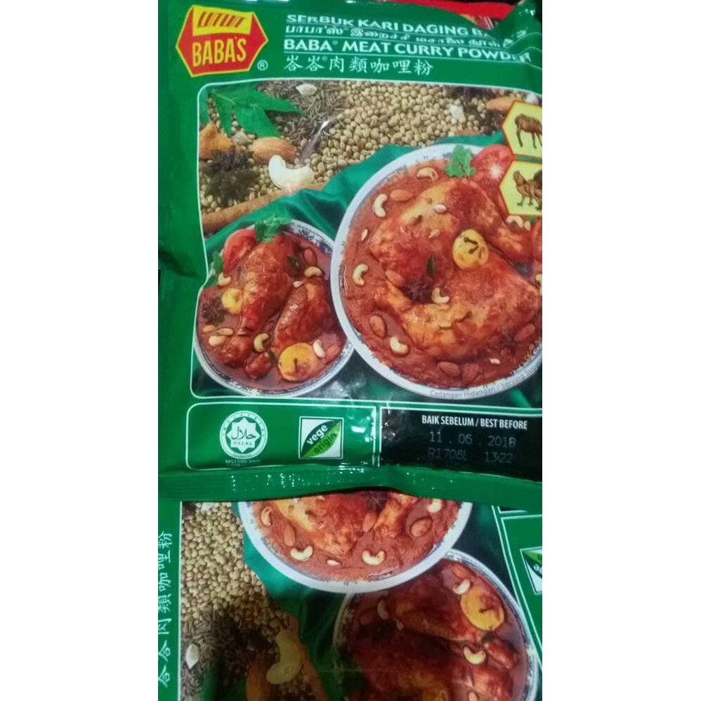

8E2K BUMBU KARI INDIA ( HALAL ) - DAGING NORMAL 42XQ