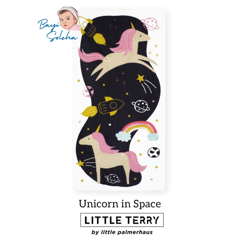 Little Palmerhaus - Little Terry Handuk Bayi / Anak | Baby Towel-Unicorn
