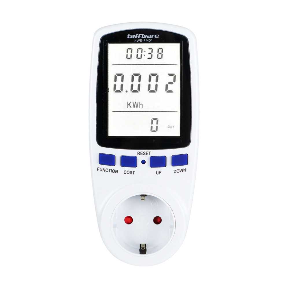 

Taffware kWh Meter Pengukur Biaya Lisrik Rumah Multifungsi - KWE-PM01 KALERA OFFICIAL